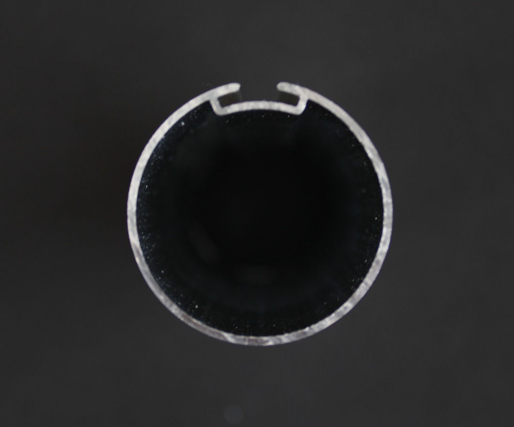 Tubo para persiana sheer de 38mm con ranura para inserto de 11mm (A5)