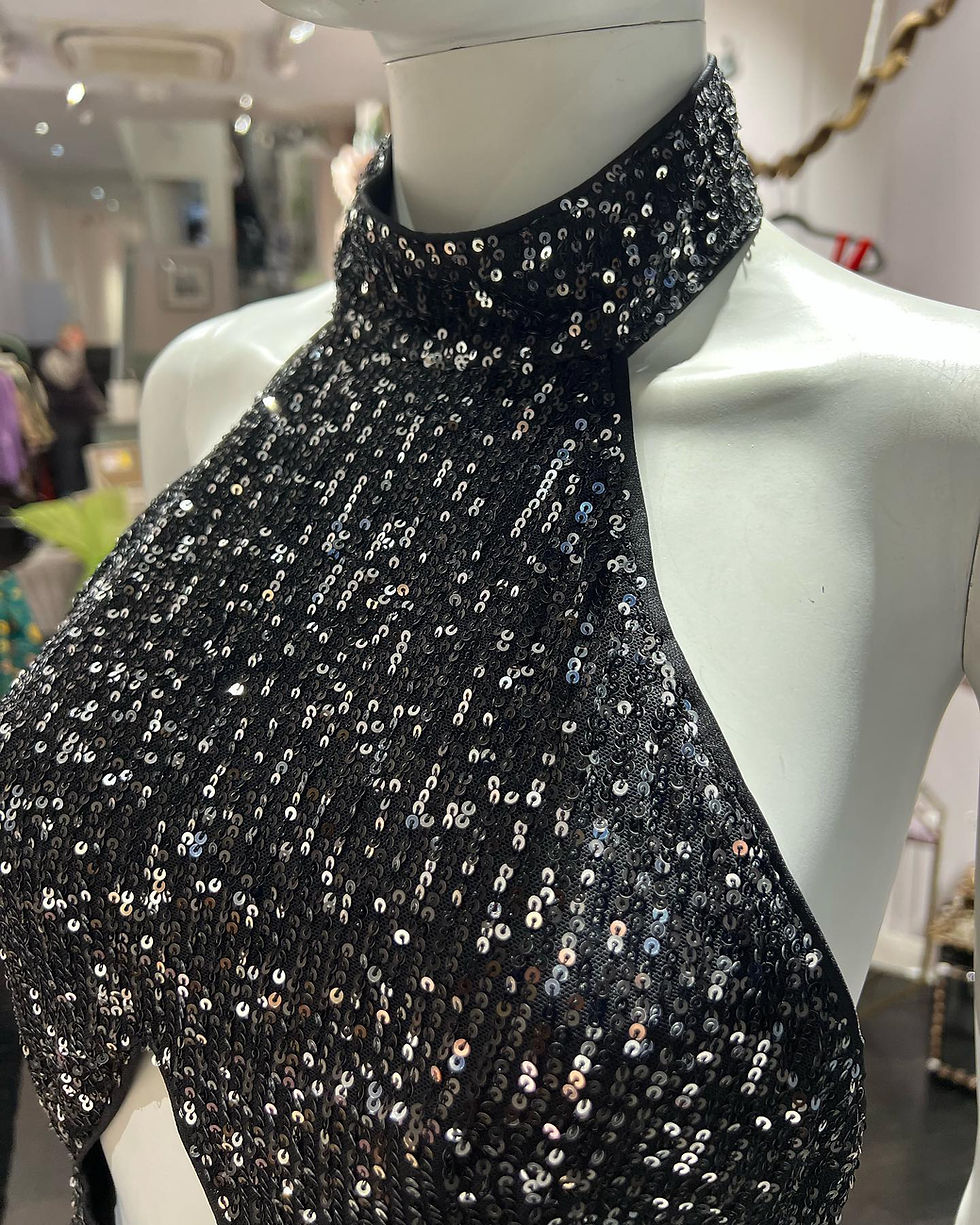 Thumbnail: Émiliee sparkling cocktail dress 