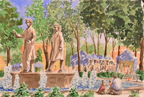 Art in the Park Ed Cepiel