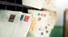 stamps-on-envelopes