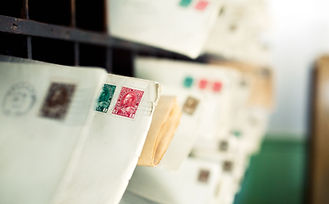 stamps-on-envelopes