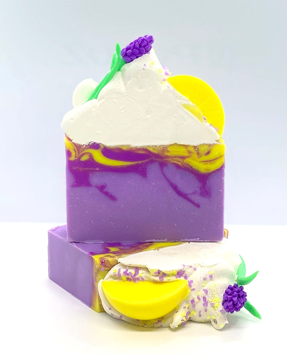 Lavender & Lemonade Frosted Soap