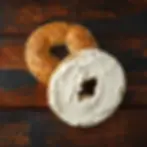 Bagel with Cream Cheese and Spreads