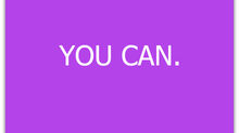 You Can