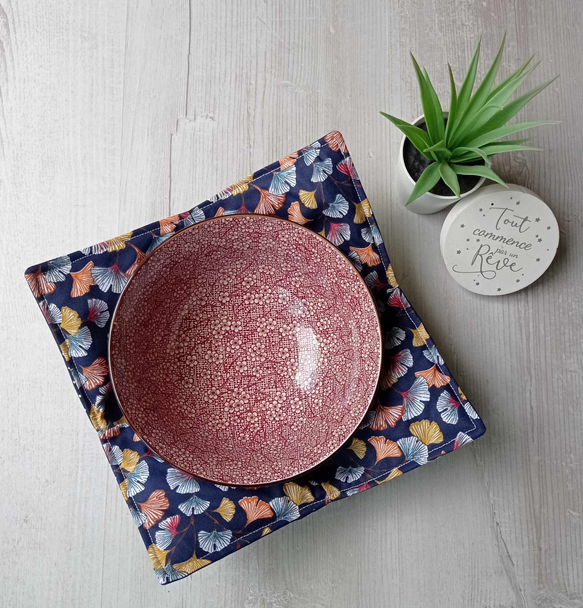 Cosy bawl / manique pour micro onde