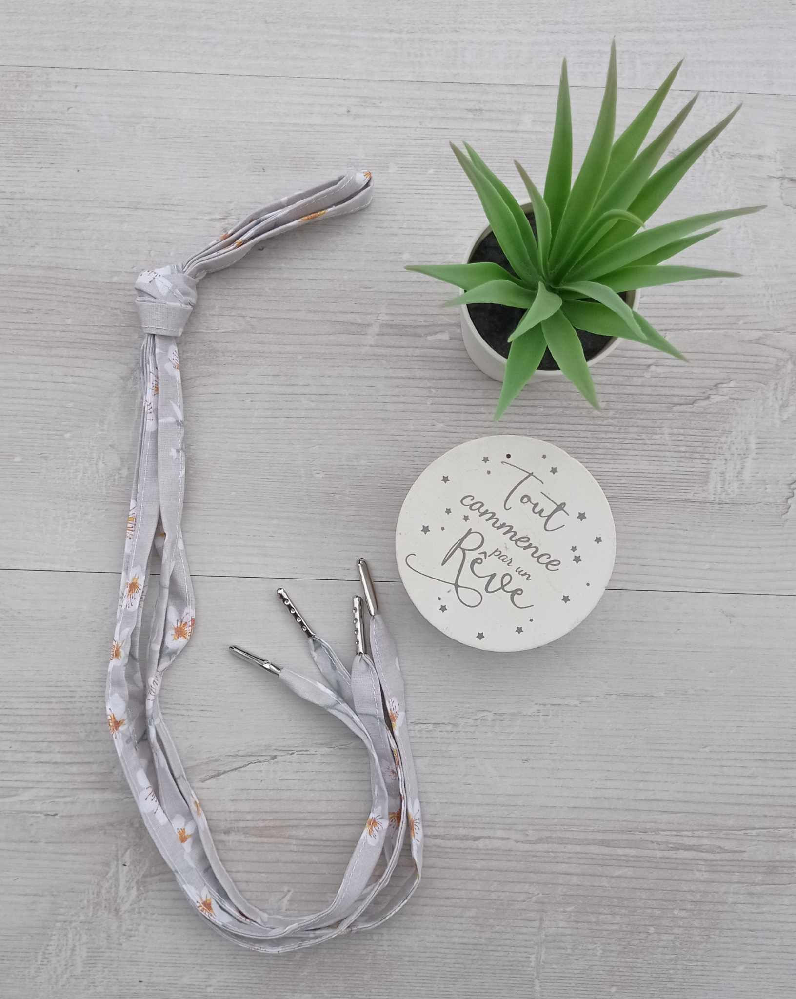 Lacet adulte 120 cm en coton