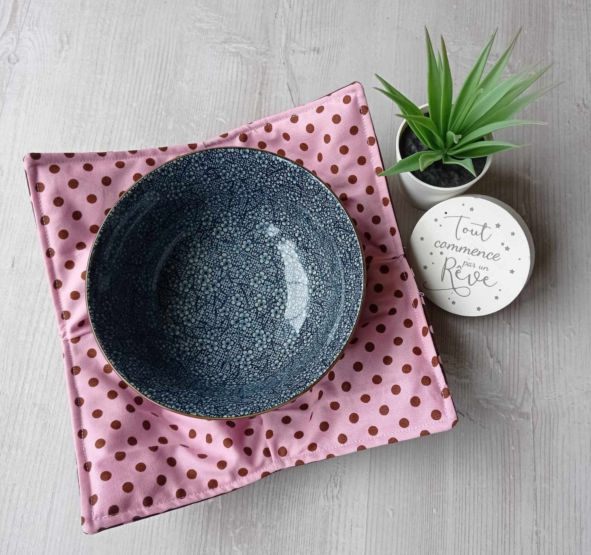 Cosy bawl / manique pour micro onde