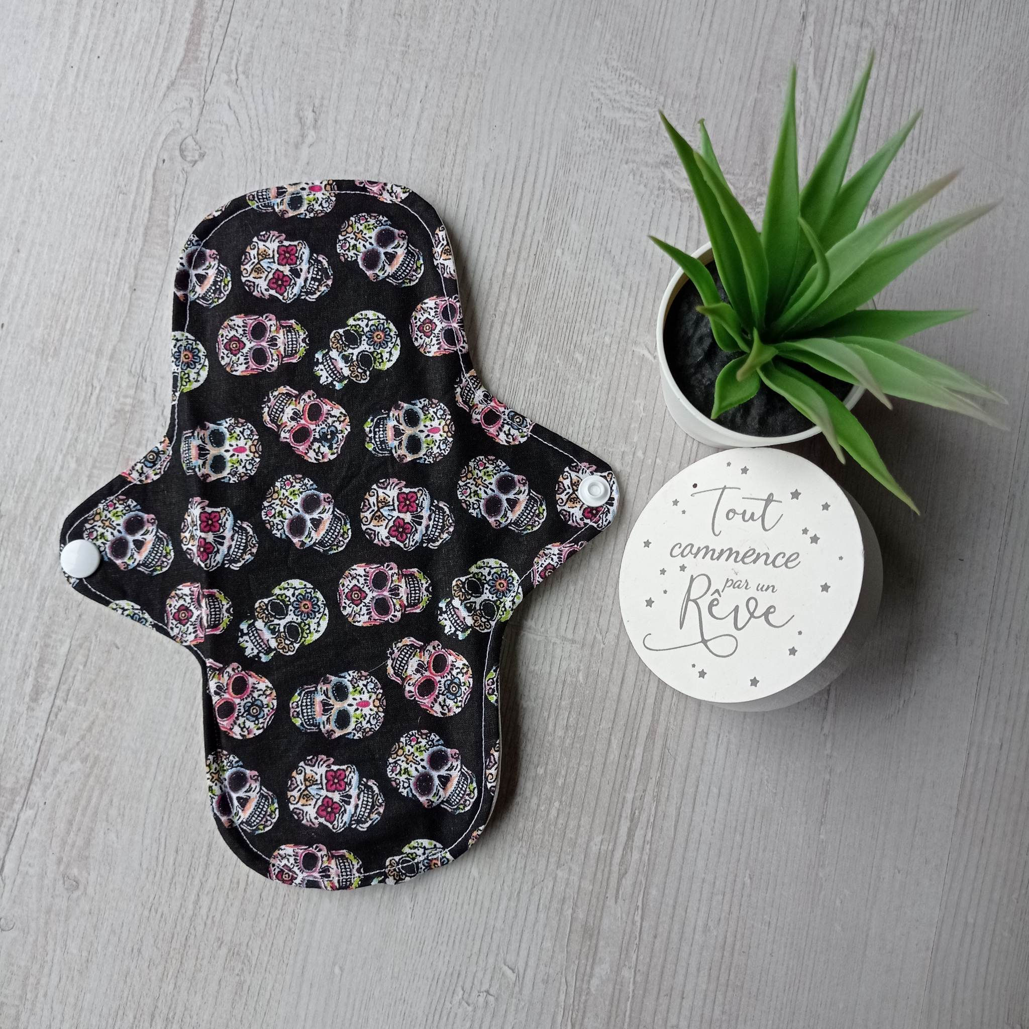 Serviette Hygiénique Lavable jour lavable en coton