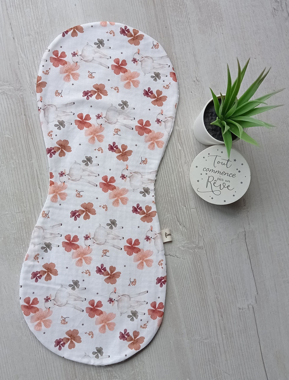 protège épaule en coton et éponge nid d'abeille