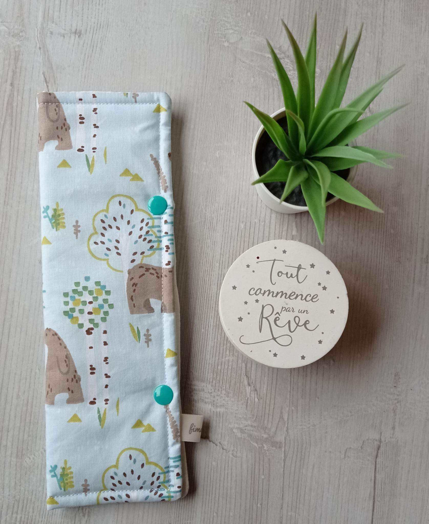 Protection de ceinture fait main