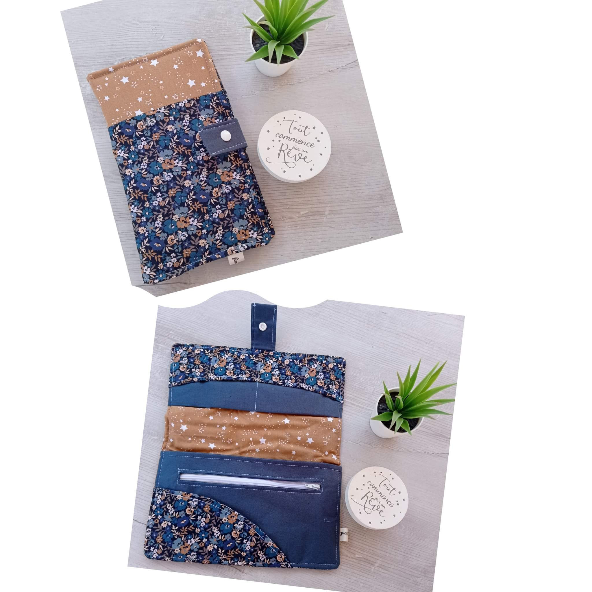 Pochette voyage fait main