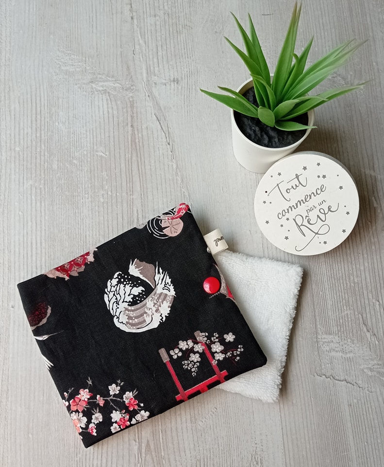 pochette de rangement pour lingette