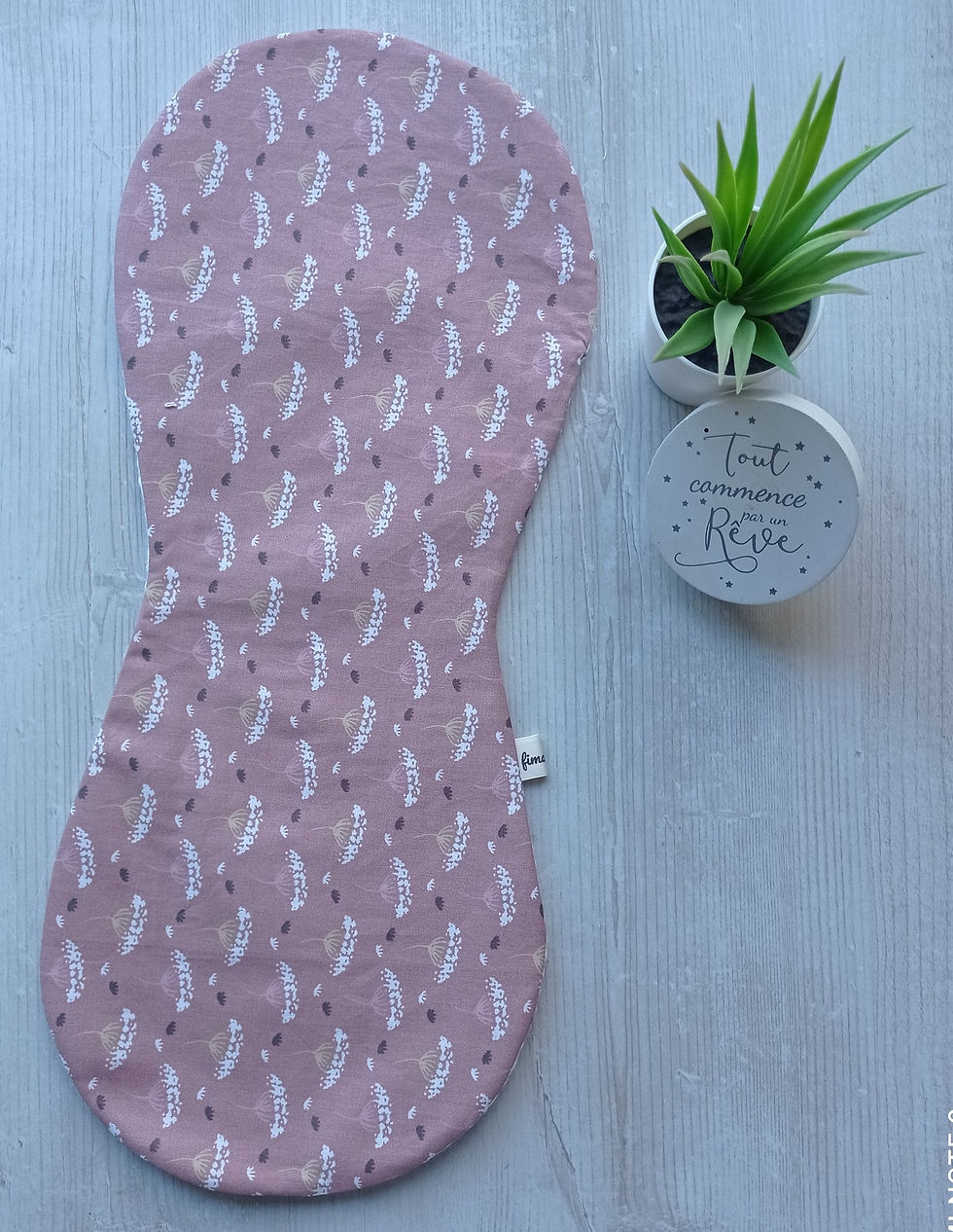 protège épaule en coton et éponge nid d'abeille