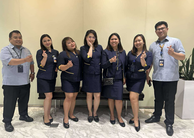 Full-Fledged Banker. Darielle now works as an Administrative Assistant at a multi-national bank. (Photo by D. Panlaqui)