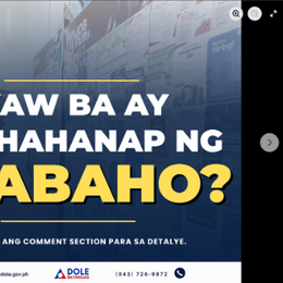 DOLE BPO LAUNCHES PESO-DOLE BATANGAS TRABAHO LINK, STRENGTHENS REFERRAL AND PLACEMENT INITIATIVES