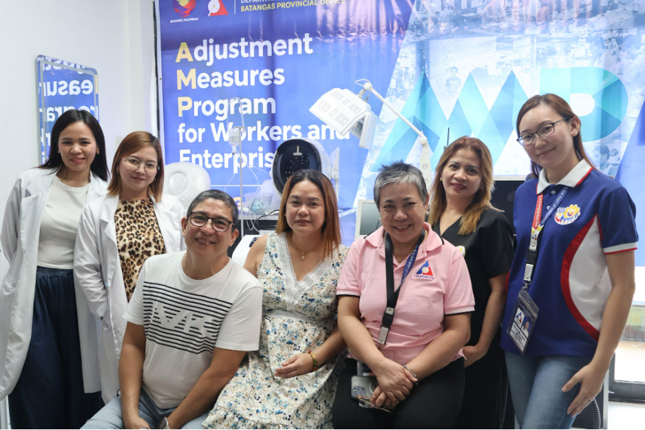 AESTHETIC CLINIC RECEIVES MUCH-NEEDED ASSISTANCE UNDER DOLE AMP IN TANAUAN CITY, BATANGAS