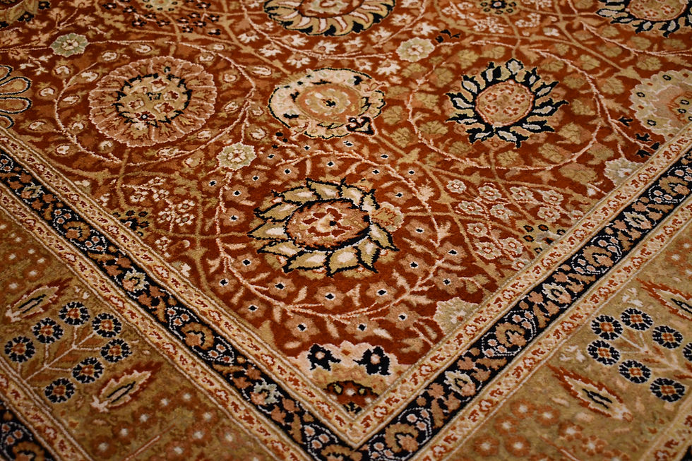 Thumbnail: 5'10" x 8'9" Handmade in Pakistan - 1670-215