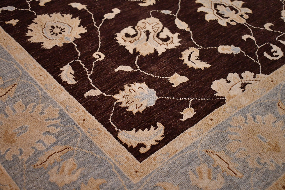 Thumbnail: 6'3" x 9'2" Handmade in Pakistan - 1757-383