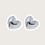 Thumbnail: Oorbellen - BIG HEART STUDS 