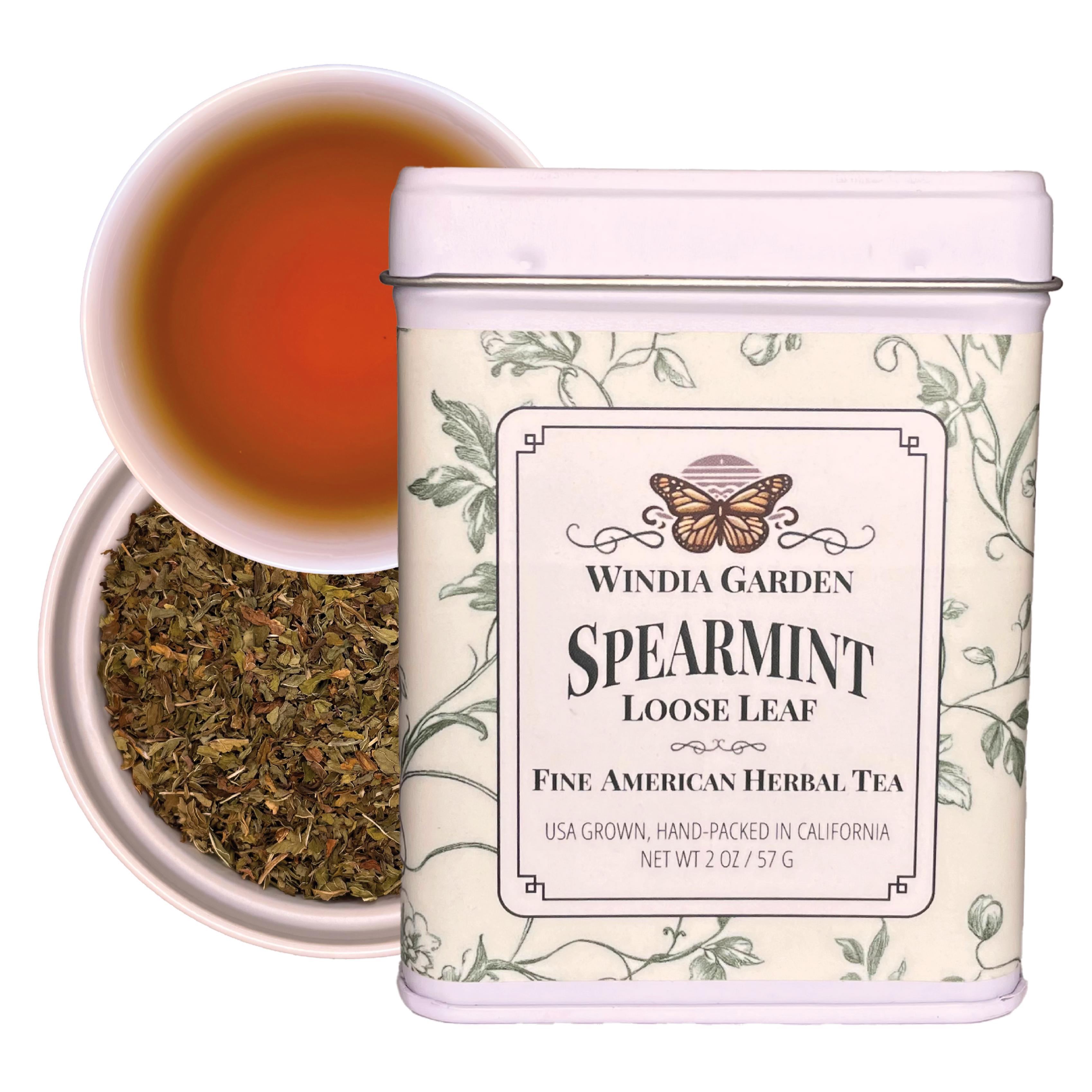 Spearmint Loose Leaf Tea Tin