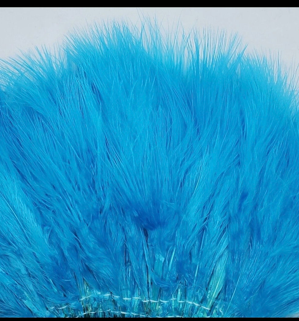 Thumbnail: Blood Quill Marabou Feathers