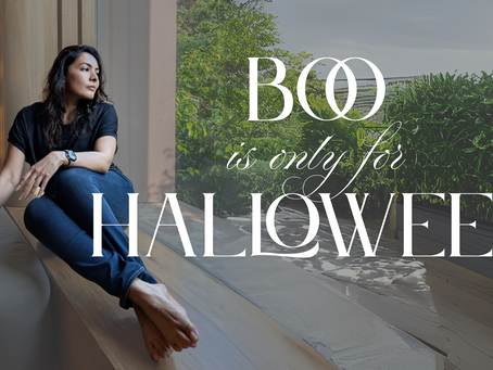 "Boo" Is Only Acceptable At Halloween