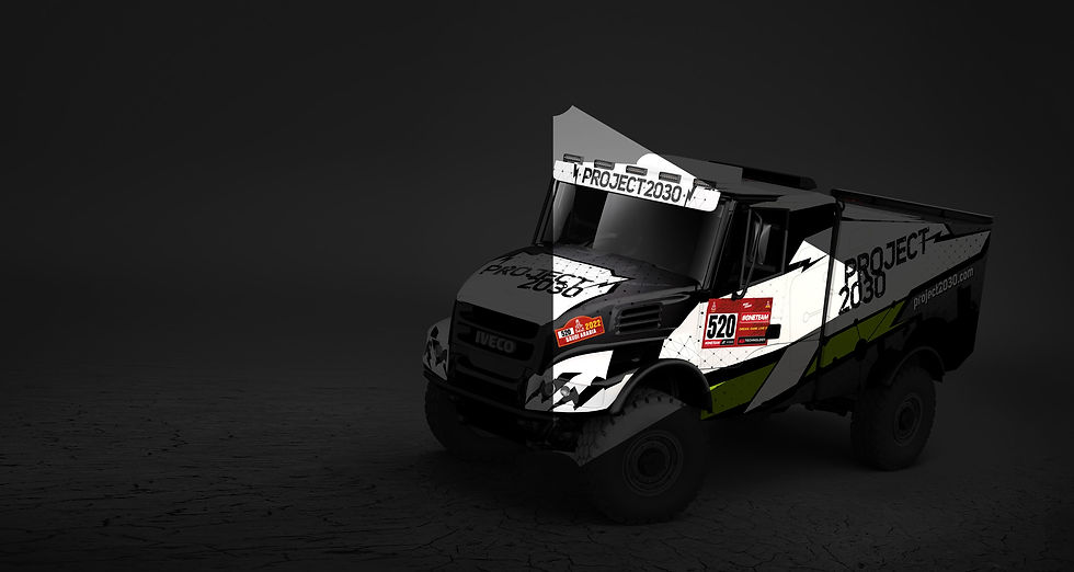 Nicias electric truck front view