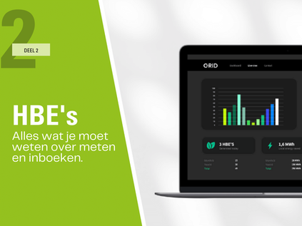 Op ons bedrijf laden we elektrisch vervoer, hoe ontvangen wij HBE certificaten?