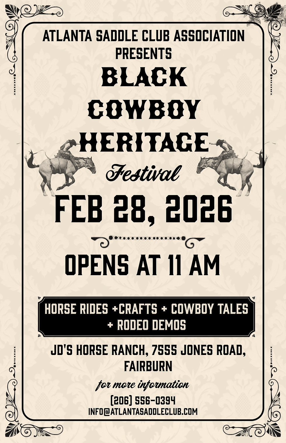2026 Black Cowboy Heritage Festival