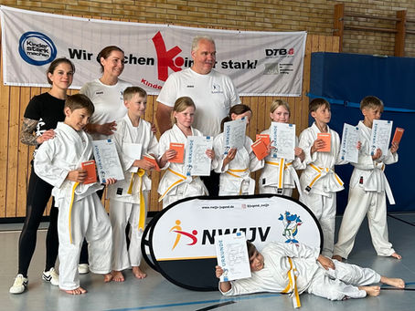 Ju-Jutsu - Prüfung der Mittwochsgruppe