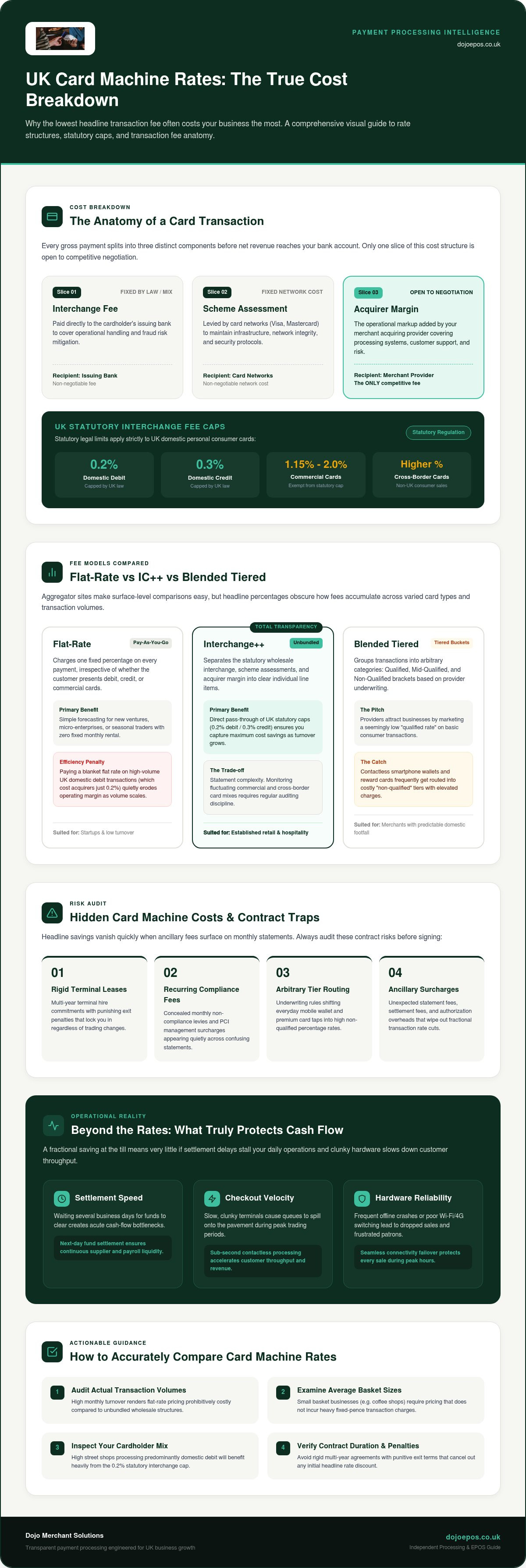 Compare card machine rates uk