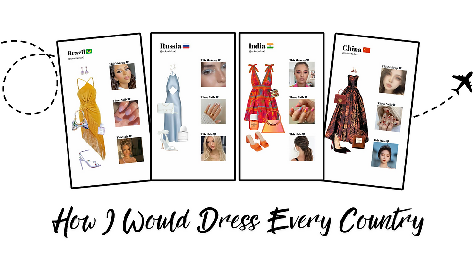 How I Would Style Every Country 🌎✨