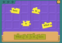 Puzzle Sentences