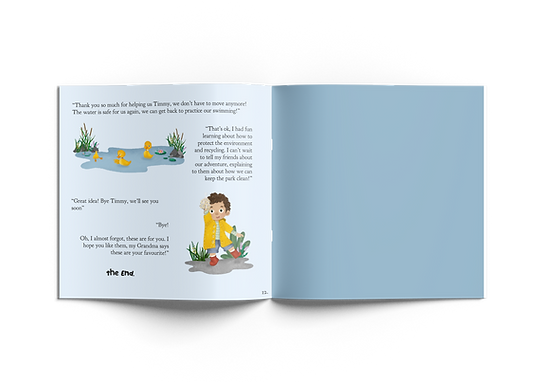 The Adventures of Timmy and Daisy - Book Illustration Project (Page 11 & 12)