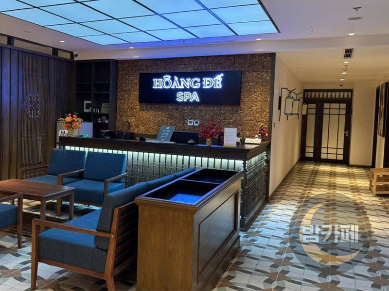 나트랑 황제 스파 카운터