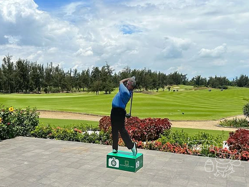 다낭 몽고메리 골프장 포토존