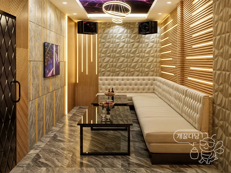 다낭 준코 가라오케 중소형룸