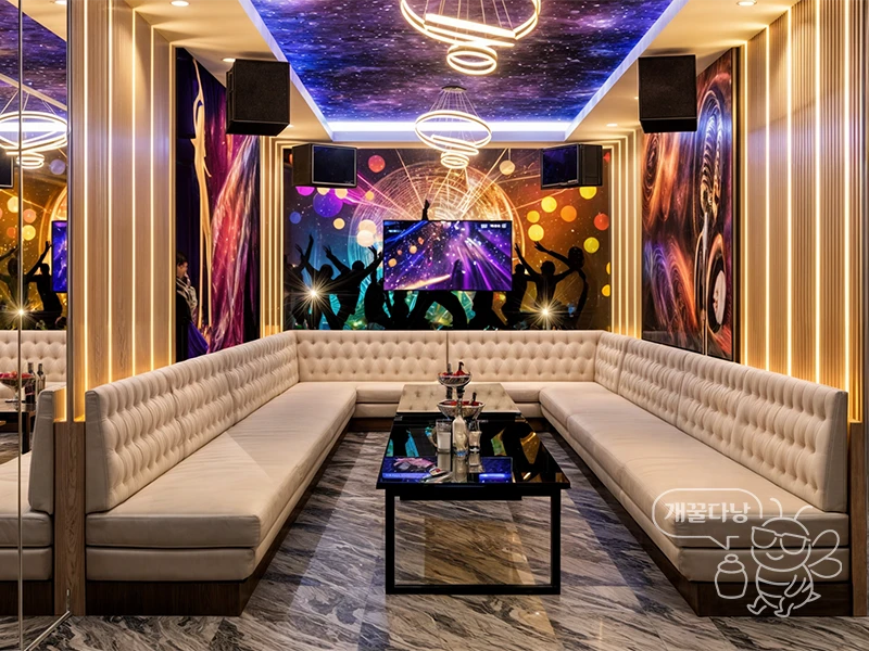 다낭 준코 가라오케 중형룸