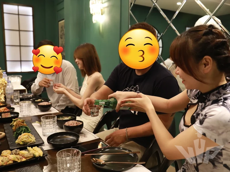 호치민 더조선 착석식당 분위기 1