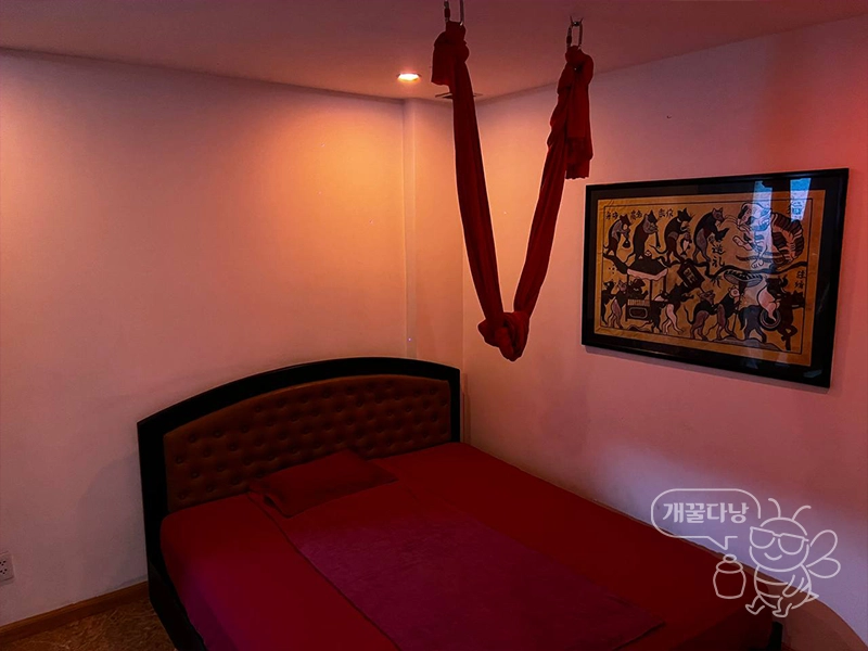 다낭 빨간그네 소형 서비스 룸 시설