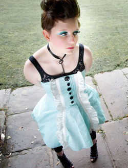 Alice inspired dress
