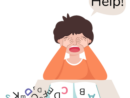 How do I know if my struggling reader shows signs of dyslexia?