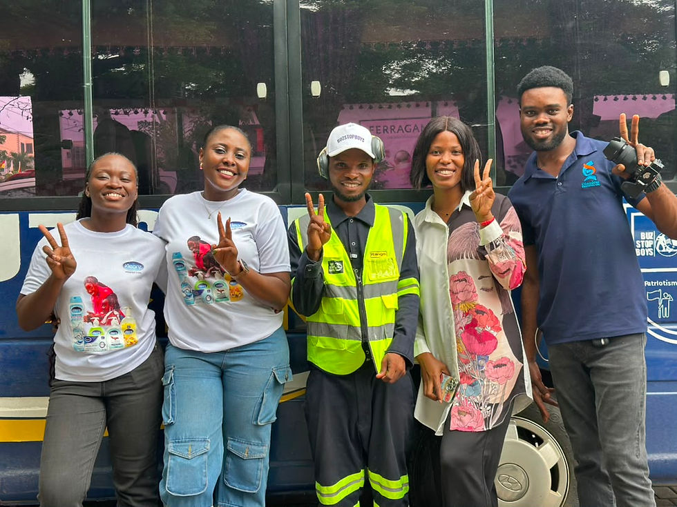 Picture of Kleanz Team with Kwadwo Safo