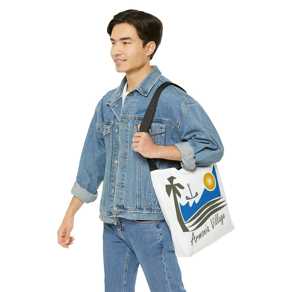 Miniatura: Adjustable Tote Bag (AOP)