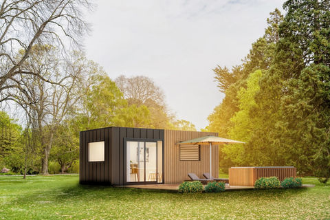 studios de jardin en bois, Atelier Tiny, Bretagne