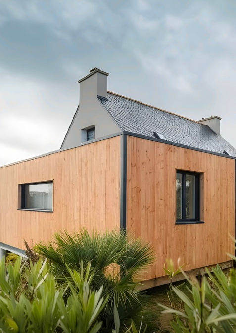 Atelier Tiny, Extension maison bois, Constructeur en Bretagne