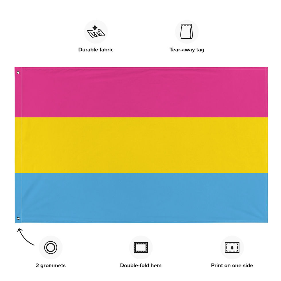 Miniature : Pansexuelle Flagge in den Pride-Farben
