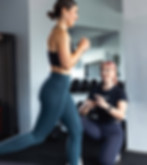 Antrenament personalizat la Core Studio: Evaluare mișcare clientă