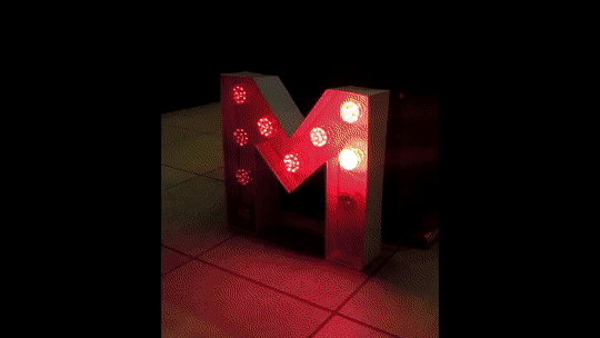 Marquee Channel Letters RGB Led 