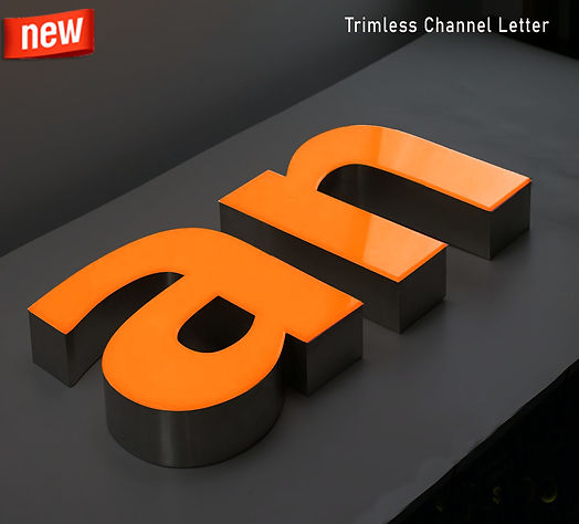 Channel letter sign 9